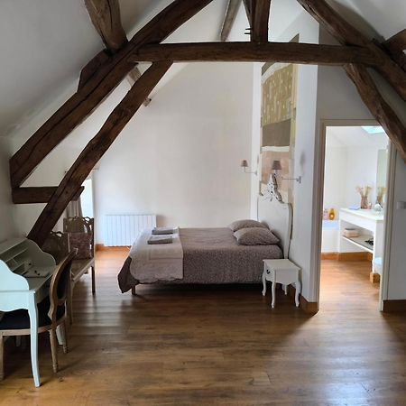 Belle Maison Dans Corps De Ferme - Logement Gabriel Villiers-sous-Grez Esterno foto