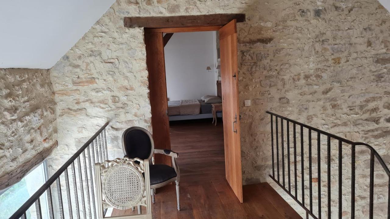 Belle Maison Dans Corps De Ferme - Logement Gabriel Villiers-sous-Grez Esterno foto
