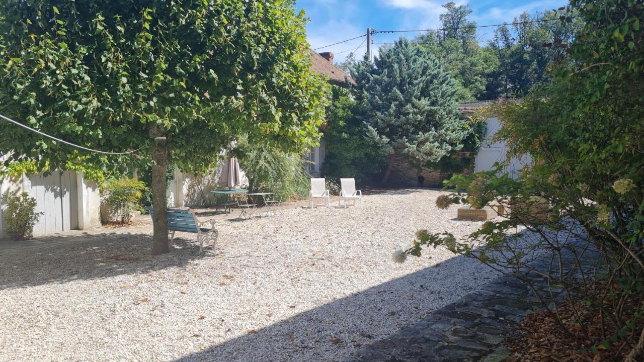 Belle Maison Dans Corps De Ferme - Logement Gabriel Villiers-sous-Grez Esterno foto